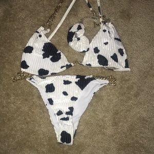 Cow print Swimwear